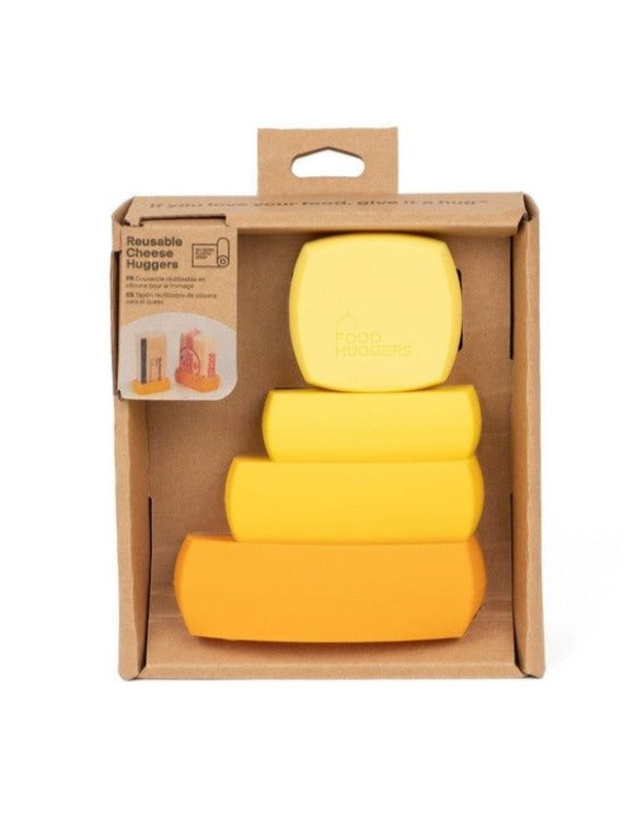 cheese huggers yellow silicone in packaging