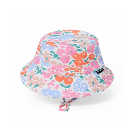 Swim Bucket Hat Berry Garden