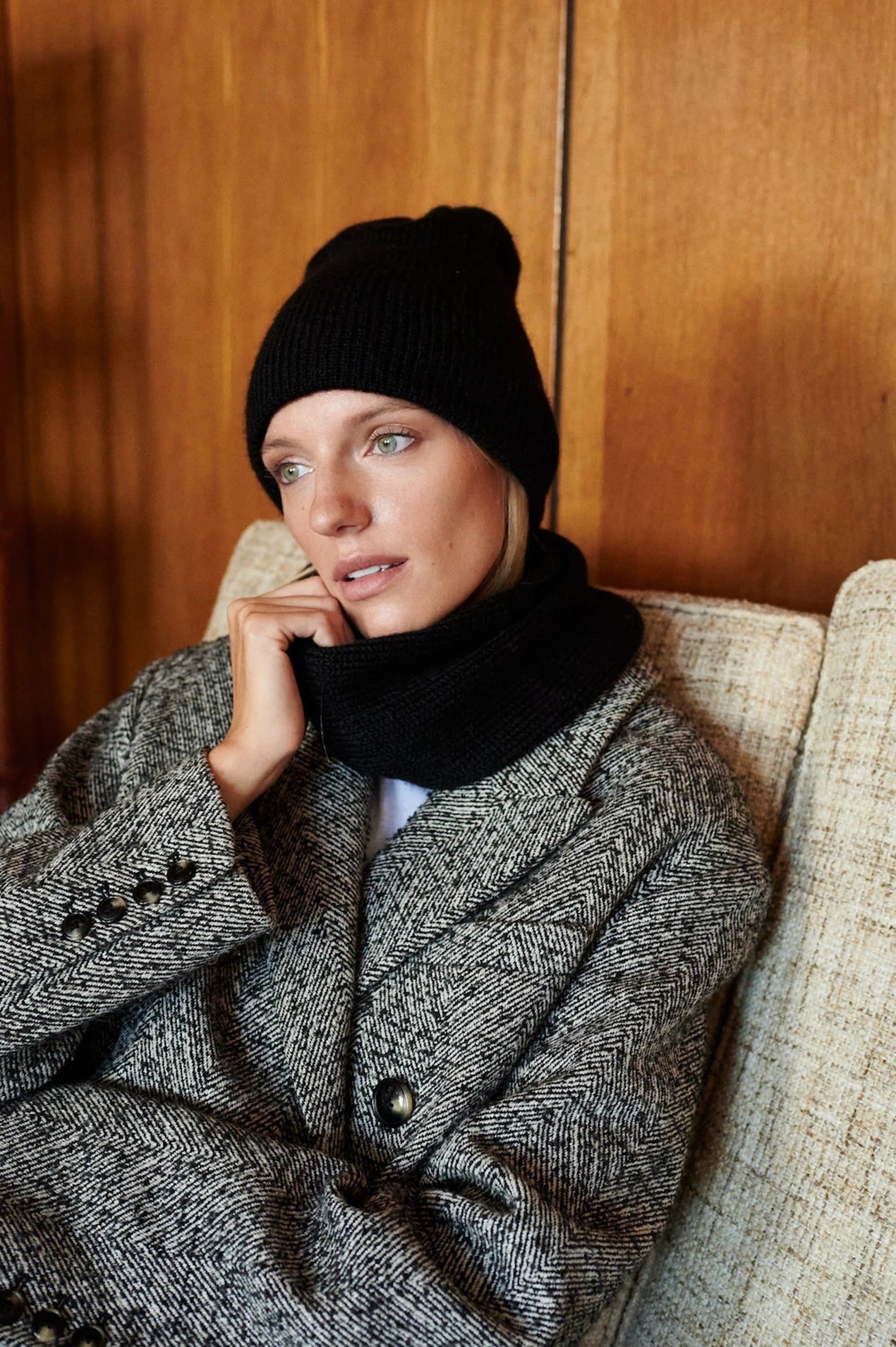 Wool Beanie Soft Mohair (Various colours)