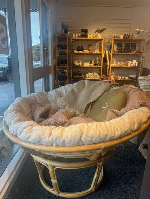 Papasan Bamboo Chair Bohemian