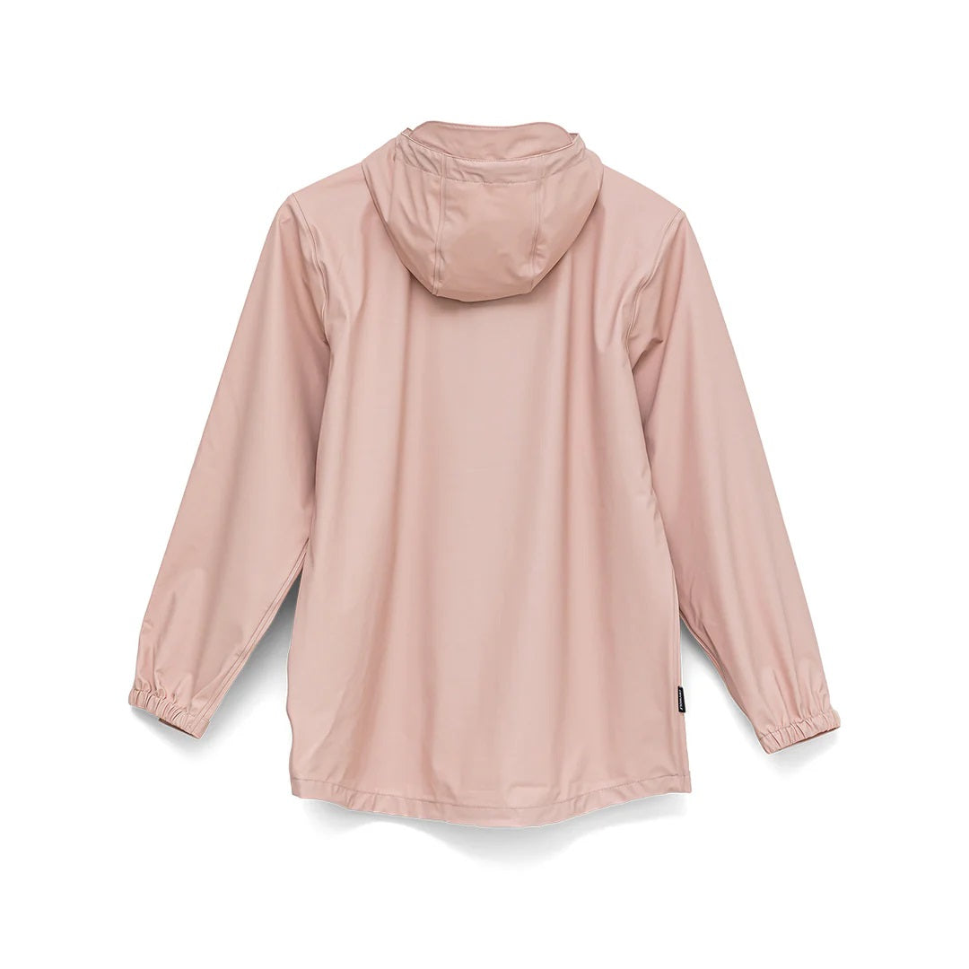 Waterproof jacket for women Crywolf, pale pink, back