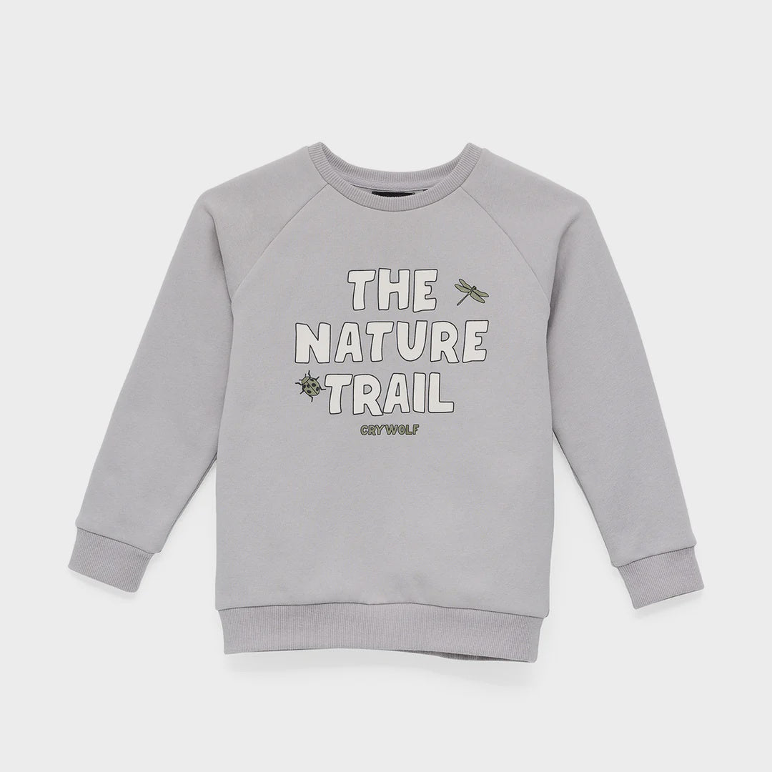 light grey sweater