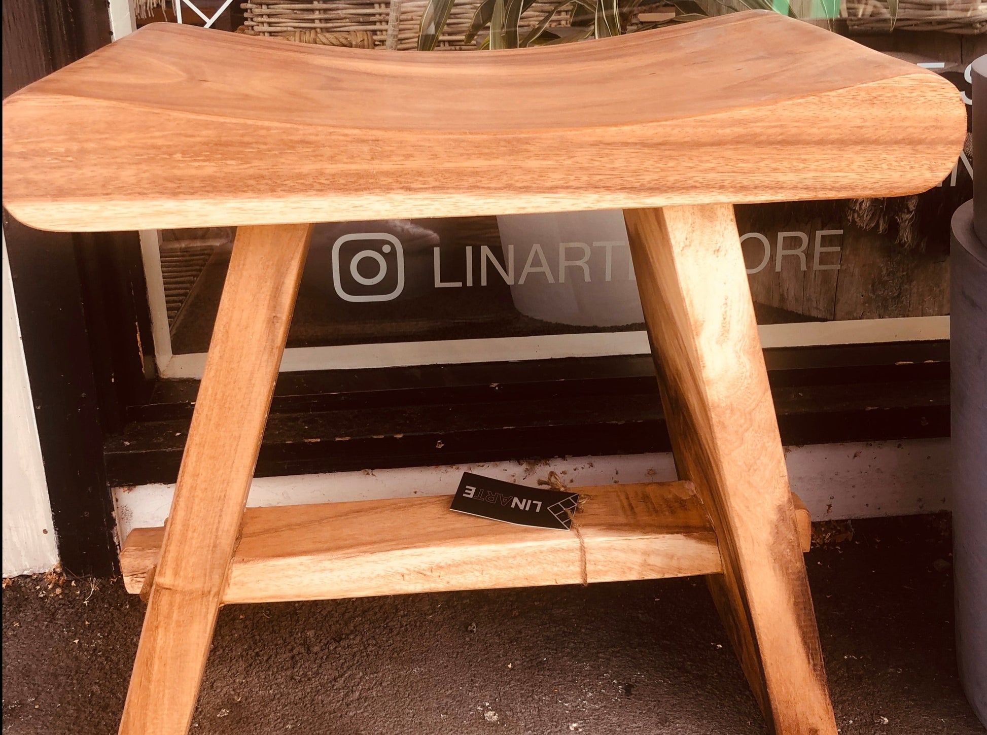 Wooden stool
