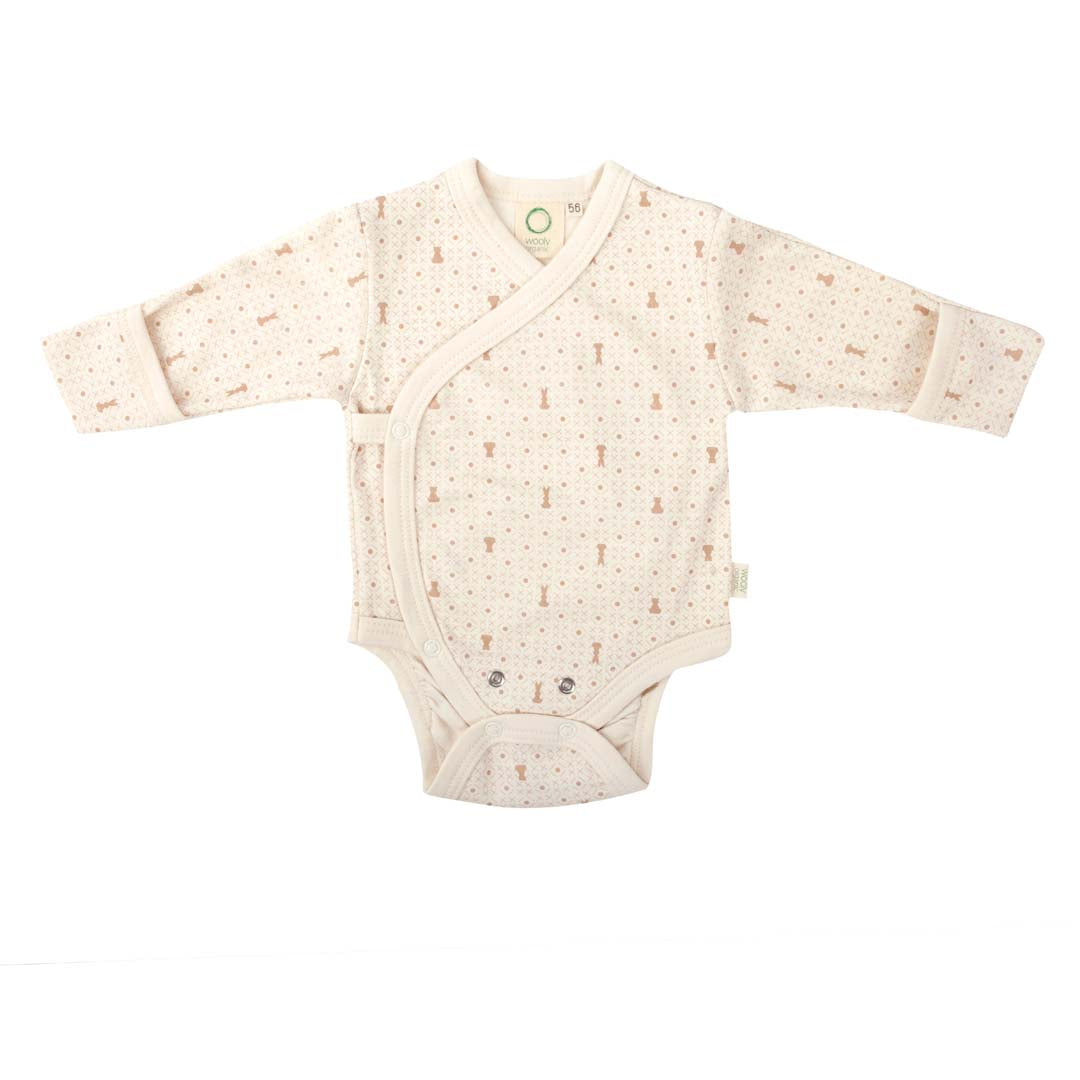 Organic Cotton Bodysuit Long Sleeves