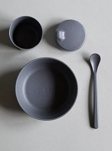 baby dish set blue