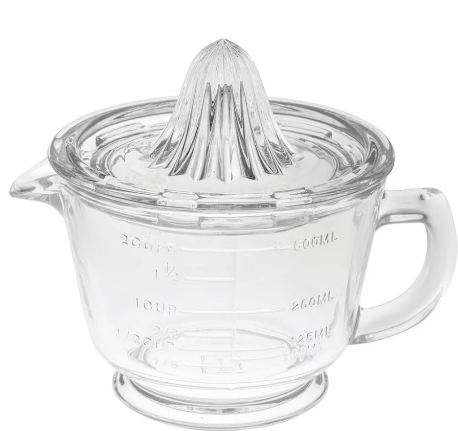 glass citrus juicer