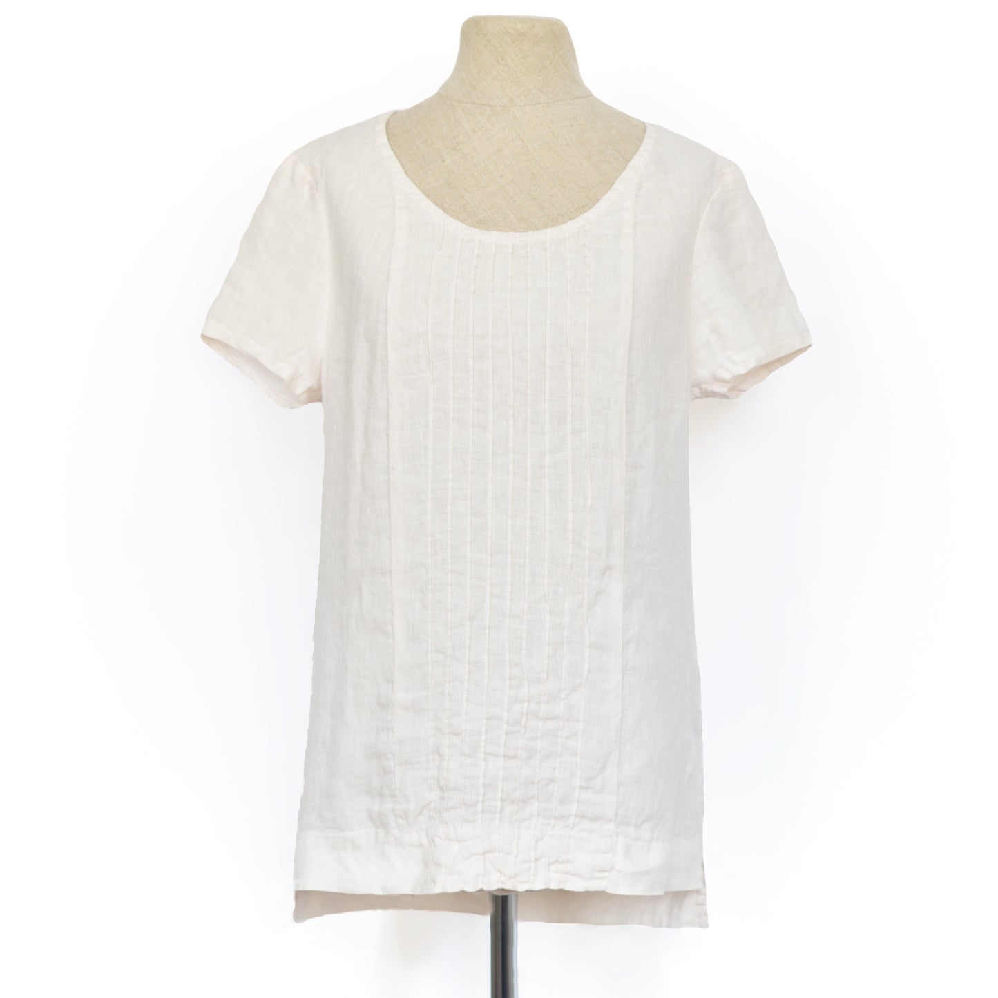 Linen Top Saida Cream