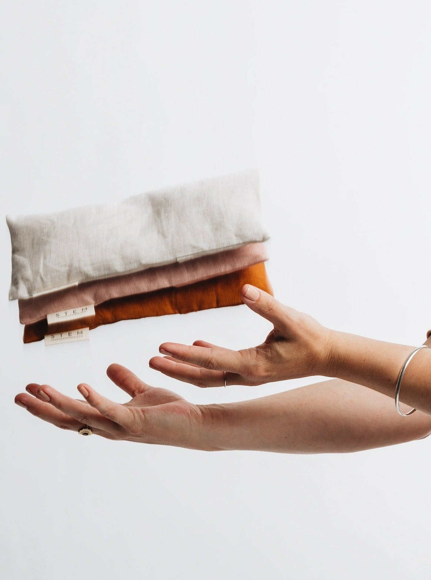 linen eye pillows