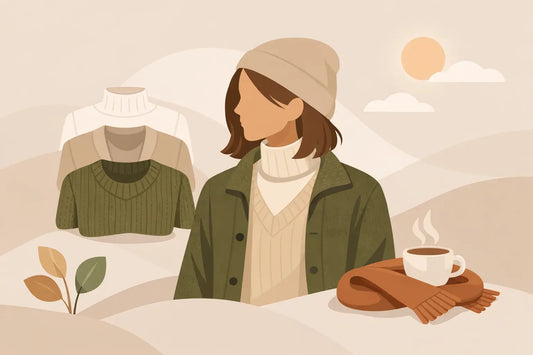 How to Layer Natural Knitwear for Everyday