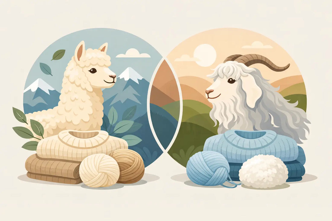 Alpaca vs Mohair for Warm, Lasting Knitwear
