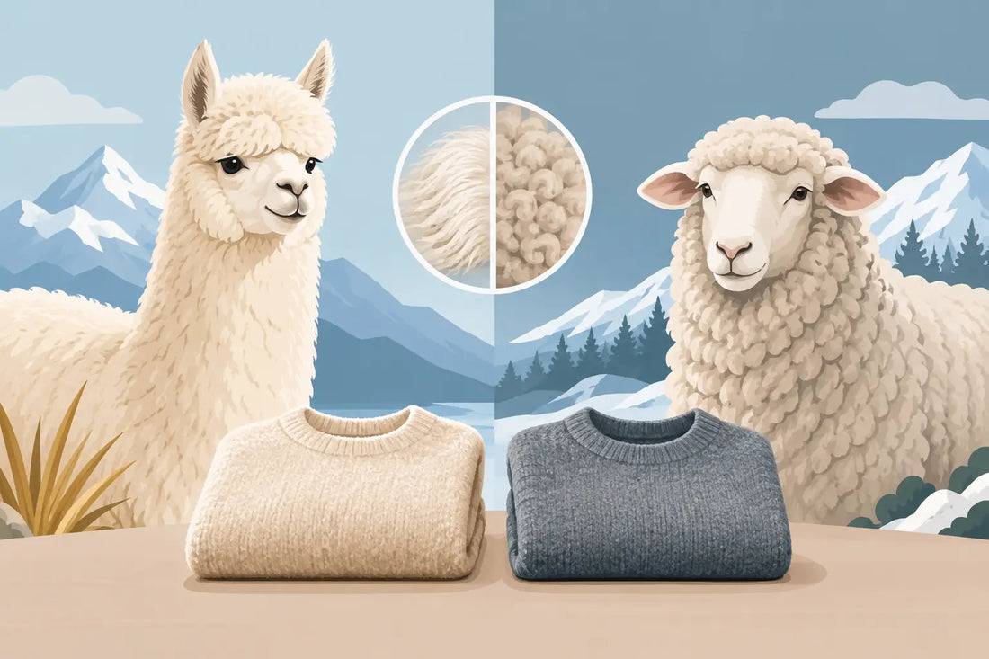 Alpaca Versus Merino Warmth for Winter Layers