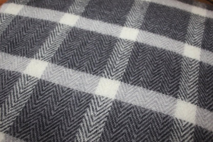 Wool Blanket Small Check/Twill