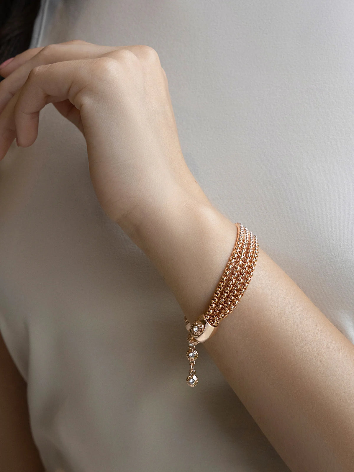 Millo Chunky Bracelet 4 chains