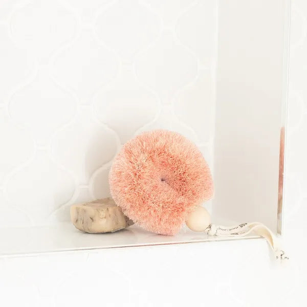 Ecomax Shower Puff Pink