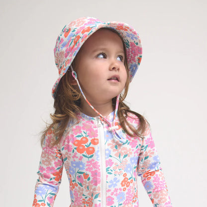 Swim Bucket Hat Berry Garden
