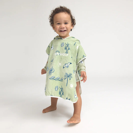 Crywolf Baby Hooded Towel Lucky Days