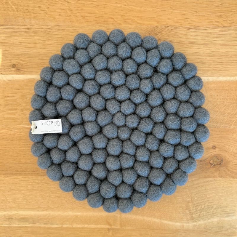 Felt Ball Pot Stand 26cm