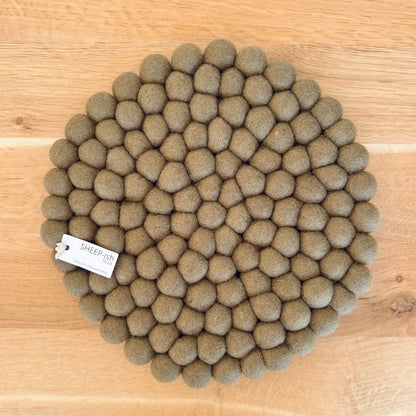 Felt Ball Pot Stand 26cm