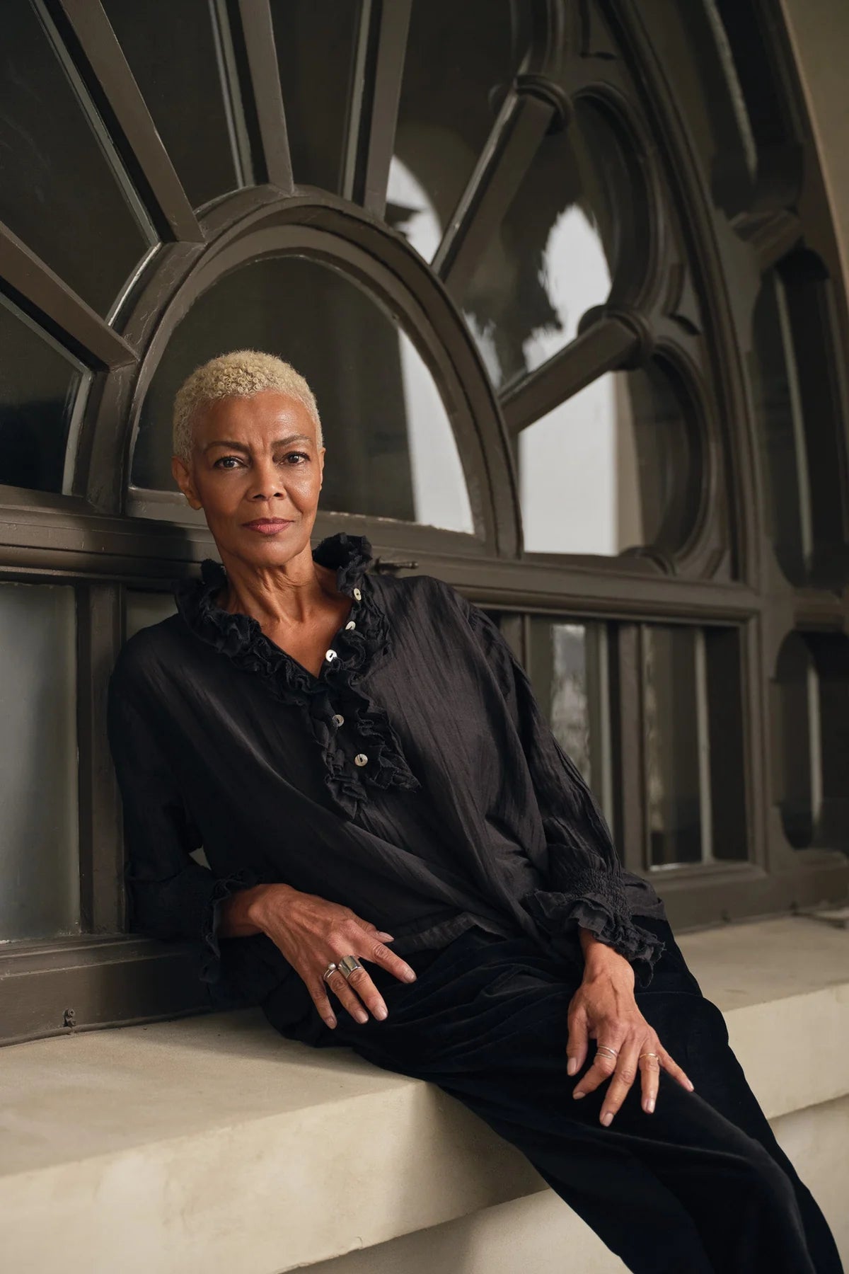 Odile Blouse - Silk Cotton  Black