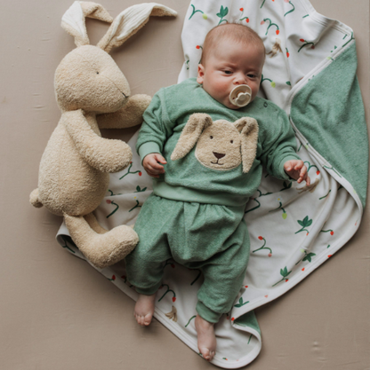Organic Cotton Terry Sweater Green Bay