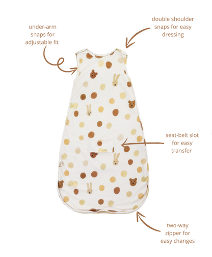 Picture of merino sleeping bag with instructions for use.