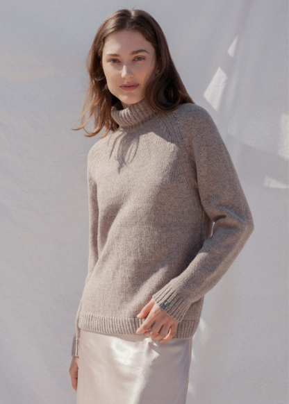 Soft Merino Turtle Neck Sweater Collete