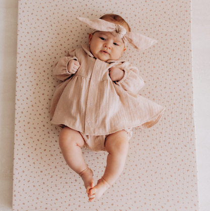 Muslin Long Sleeve Blouse with Bloomers