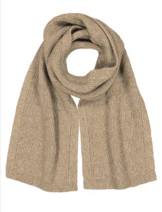 Possum Merino Fine Rib Scarf