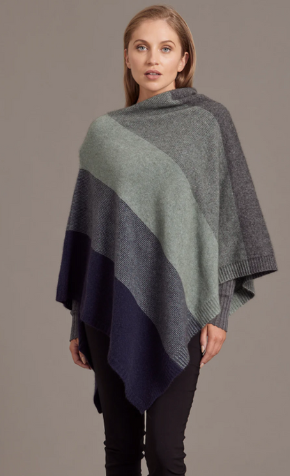 Ombre Poncho Merino