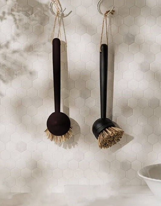 Simple Things Black Wooded Dish Brush