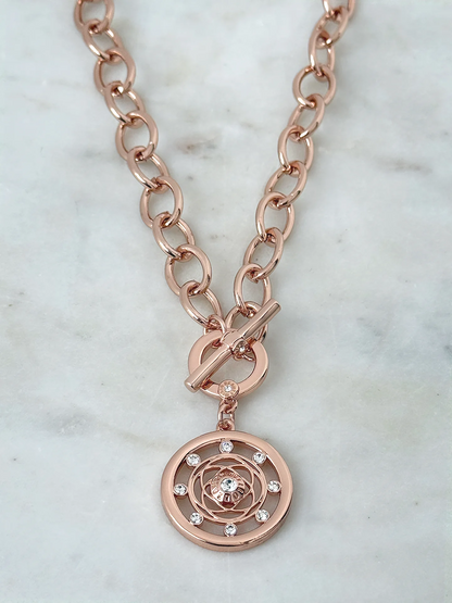 Chunky necklace Circle