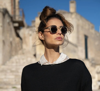 close up black merino sweater