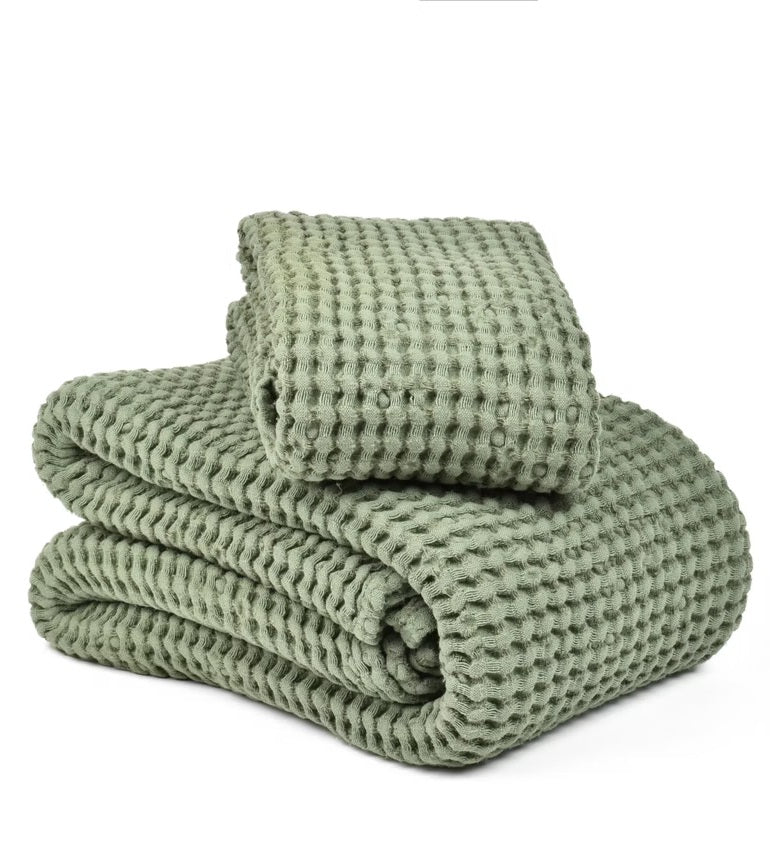 Linen/Cotton Waffle Hand Towel 50x70