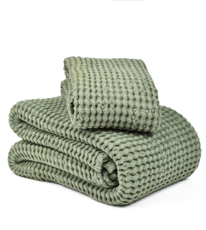 Linen/Cotton Waffle Hand Towel 50x70