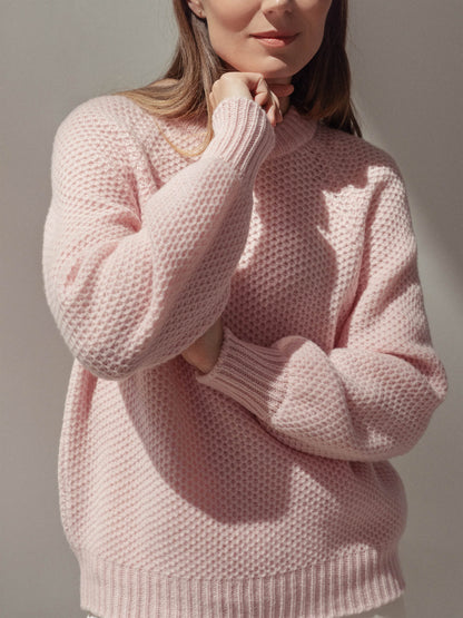 Merino Cashmere Sweater Magda Pink