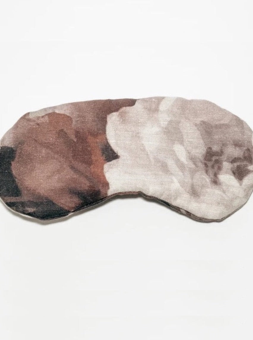 eye mask floral linen