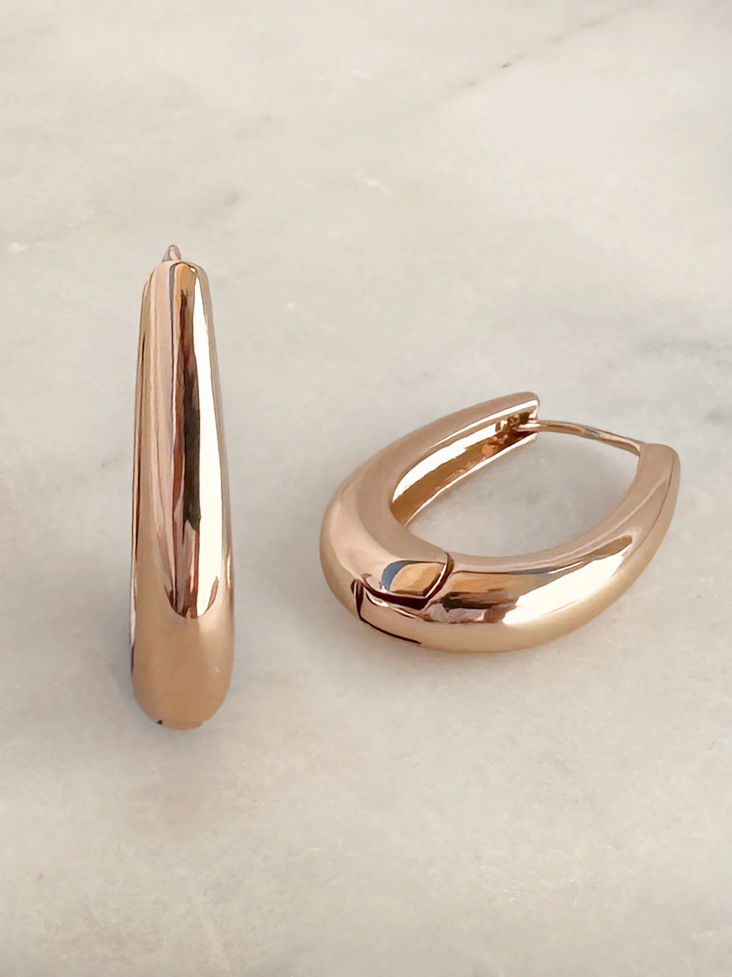 Millo Oval Hoop Earrings