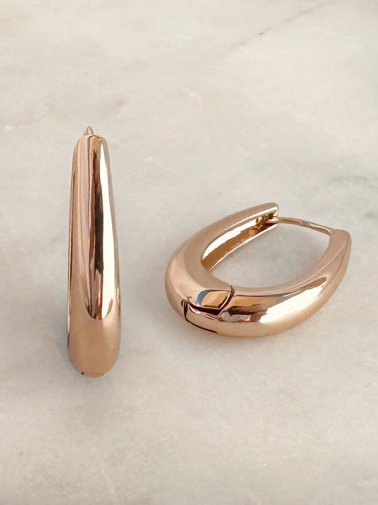 Millo Oval Hoop Earrings