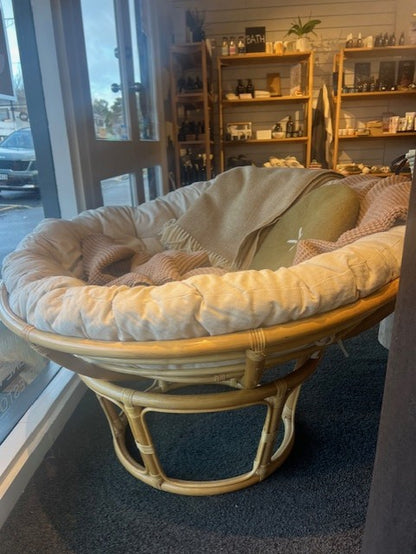 Papasan Bamboo Chair Bohemian