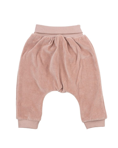 Organic Cotton Velour Pants Rosewood