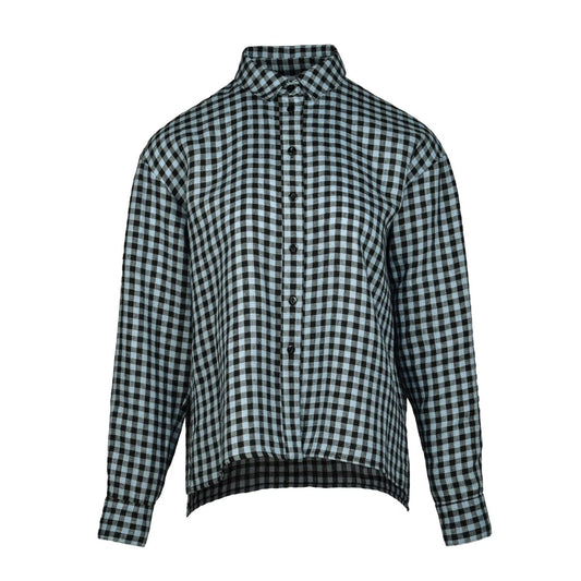 Linen Gingham Shirt Eden