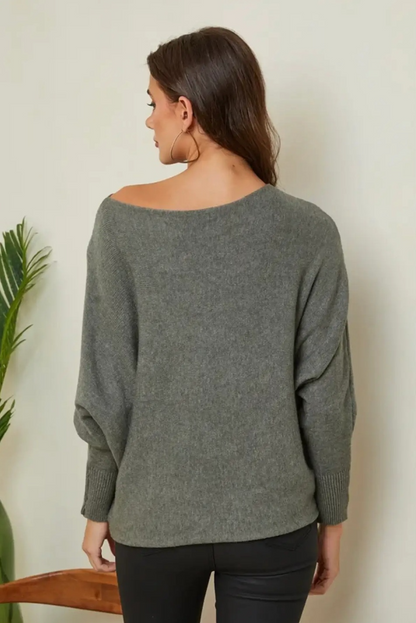 Viscose/Cashmere Blend Sweater
