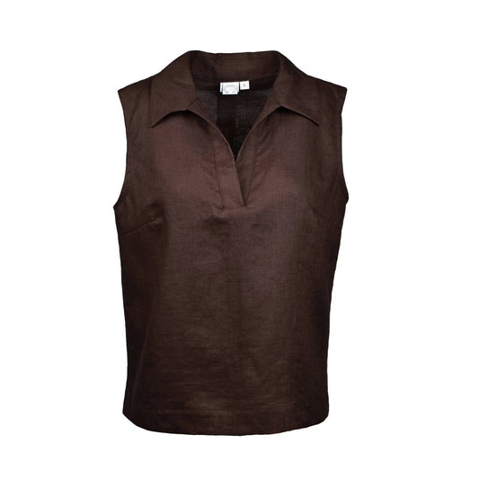 Linen Top Jazz Brown