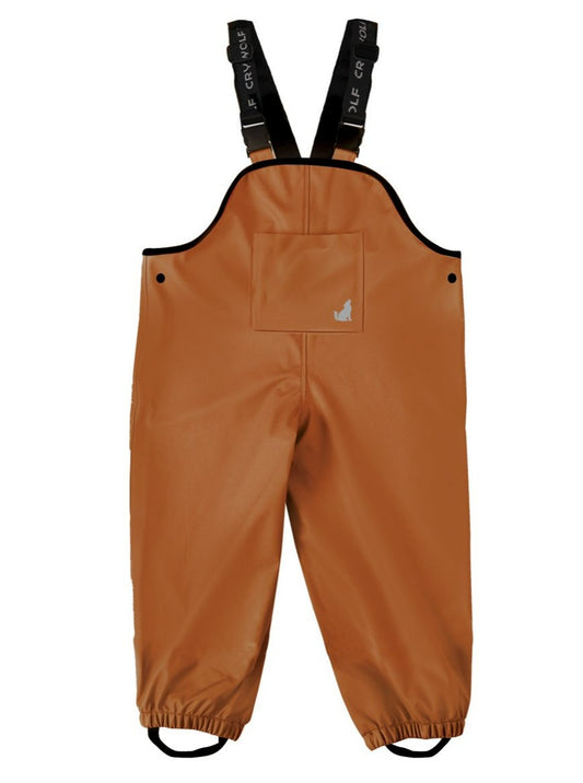 Crywolf overall for kids in colour rust/clay