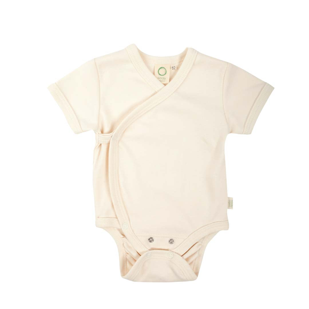 Organic Cotton Bodysuit Short Sleeves