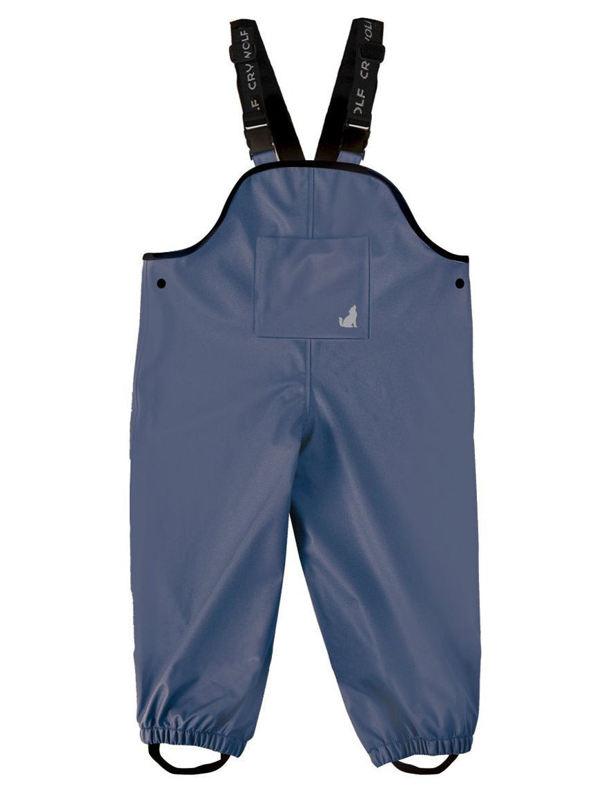waterproof kids overalls blue