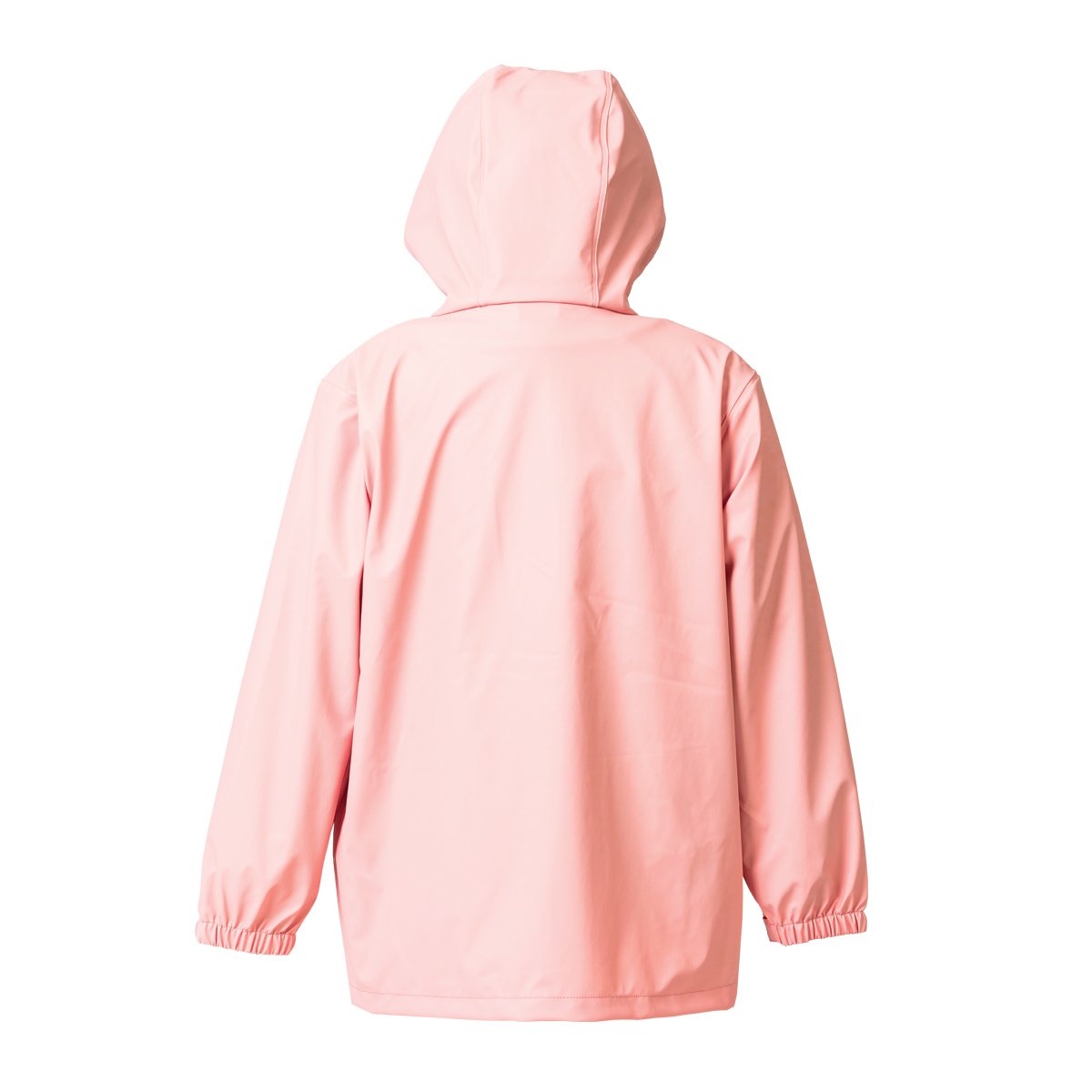 waterproof kids jacket pink back