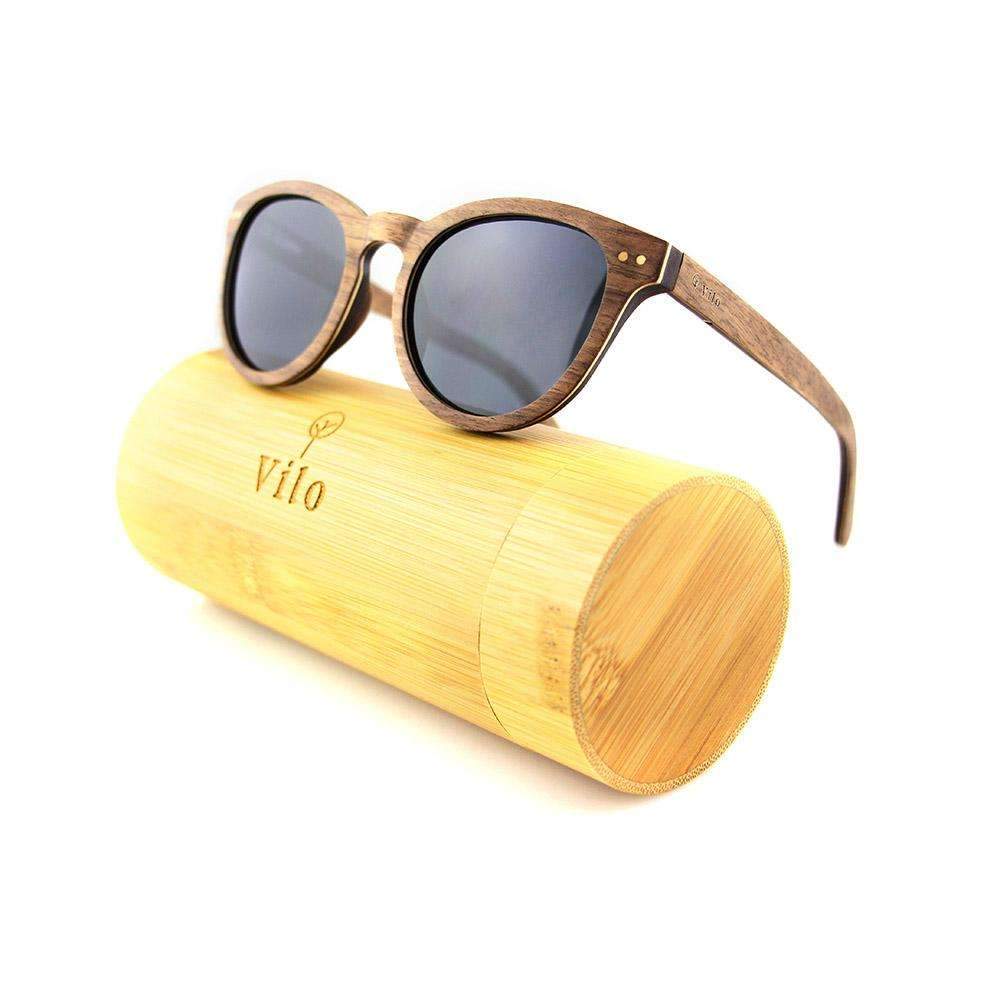 Vilo Wooden Sunglass Prestige with bamboo case